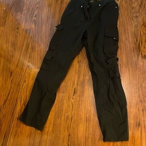 Black scrub pants